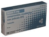 ACORE 5 MG COMPRIMIDOS RECUBIERTOS CON PELICULA EFG