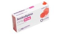 AMLODIPINO CINFA 10 mg COMPRIMIDOS EFG