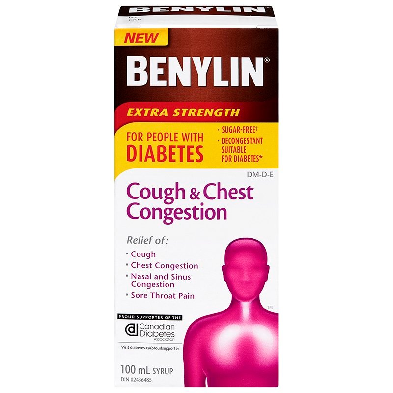 BENYLIN EXTRA STRENGTH COUGH & CHEST CONGESTION