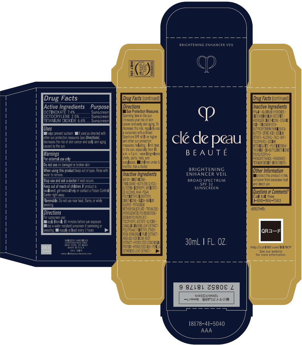cle de peau BEAUTE BRIGHTENING ENHANCER VEIL