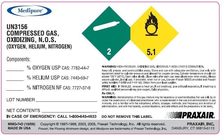 CO-HE-O2-N2 MIXTURE