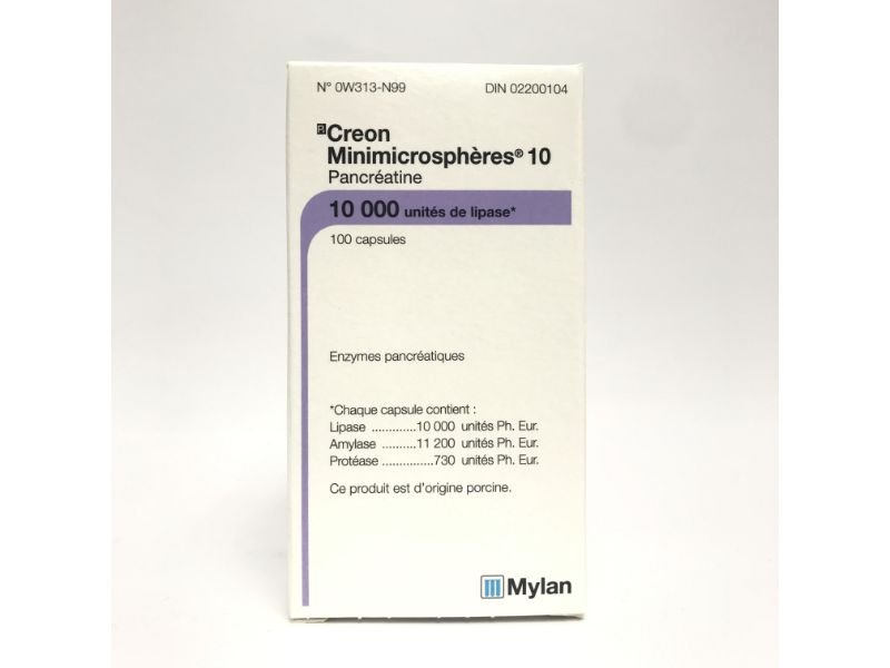 CREON MINIMICROSPHERES 10