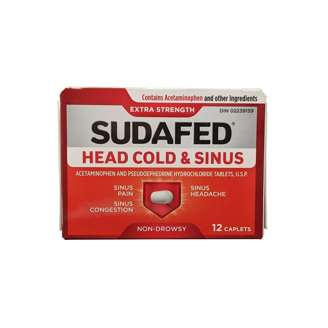 EXTRA STRENGTH SUDAFED HEAD COLD & SINUS
