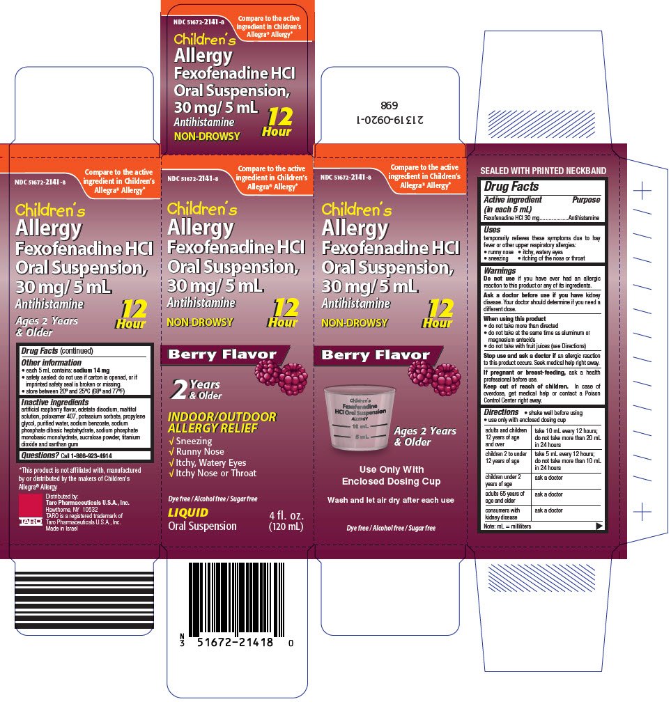 Fexofenadine Hydrochloride Allergy