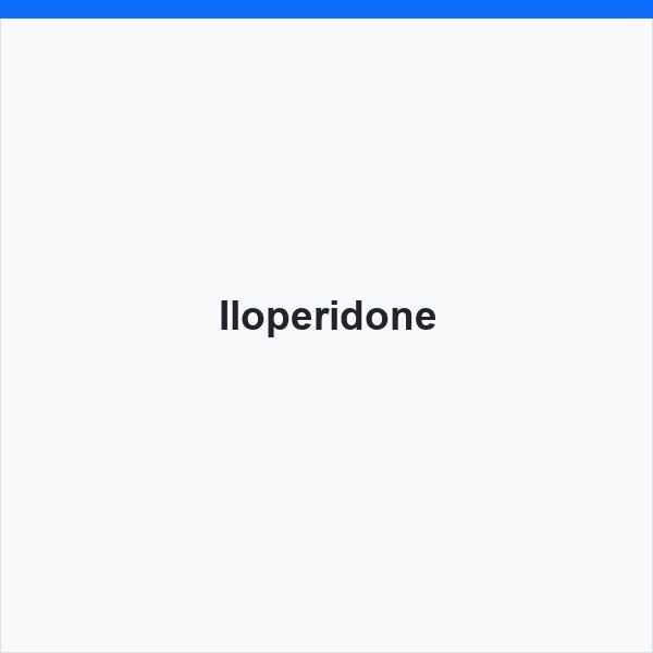 Iloperidone