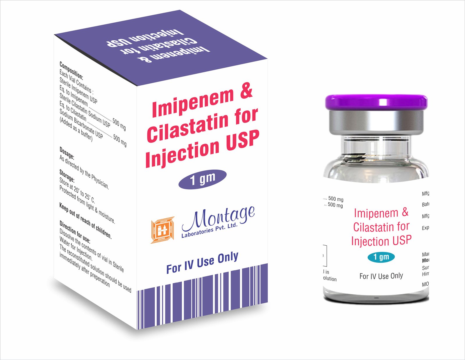 IMIPENEM AND CILASTATIN FOR INJECTION USP