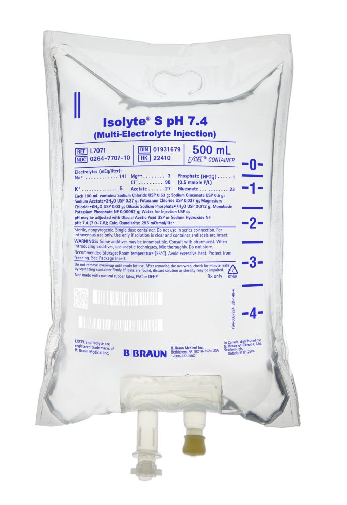 ISOLYTE S (MULTI-ELECTROLYTE INJECTION)