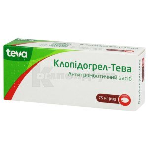 КЛОПІДОГРЕЛ-ТЕВА