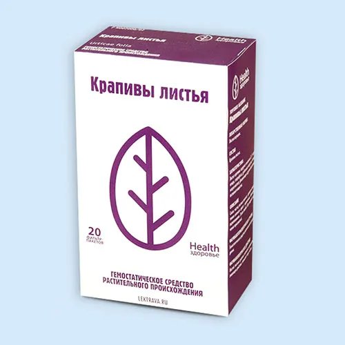 Крапивы двудомной листья