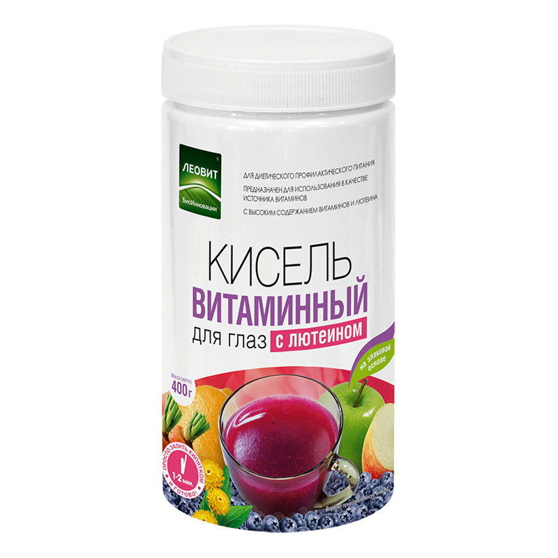Леовит Detox Кисель Детоксикационный ягодный