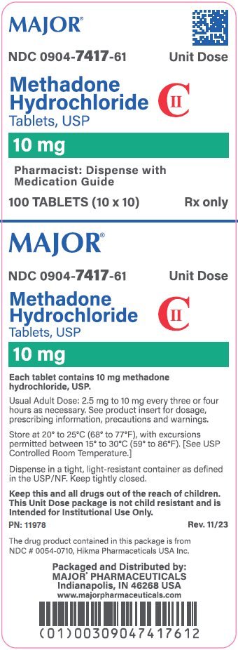 Methadone Hydrochloride Intensol