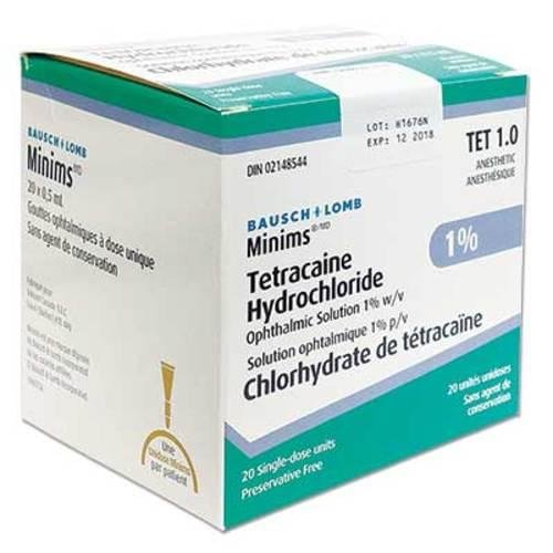 MINIMS TETRACAINE HYDROCHLORIDE