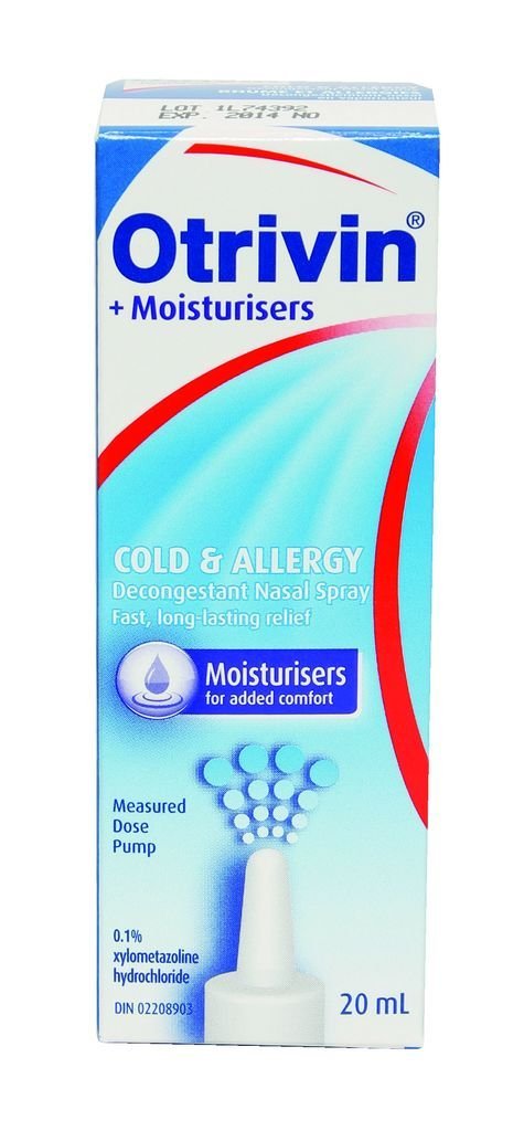 OTRIVIN MOISTURIZING CONGESTION RELIEF