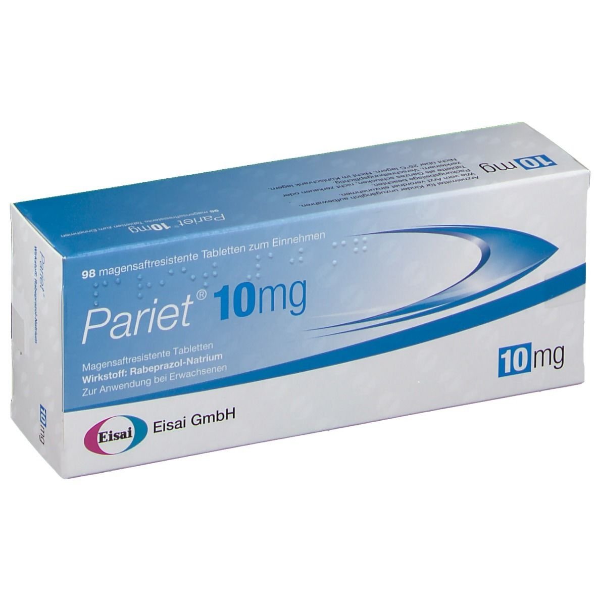 PARIET, ENTERIC-COATED TABLET 10MG