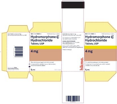 PMS-HYDROMORPHONE TAB 4MG