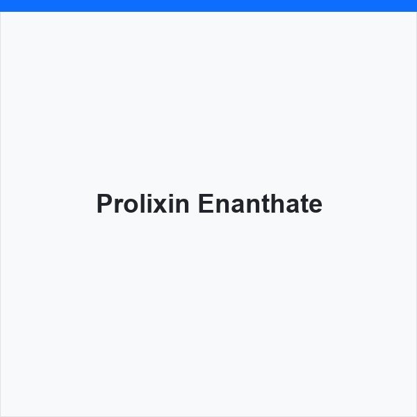 Prolixin Enanthate
