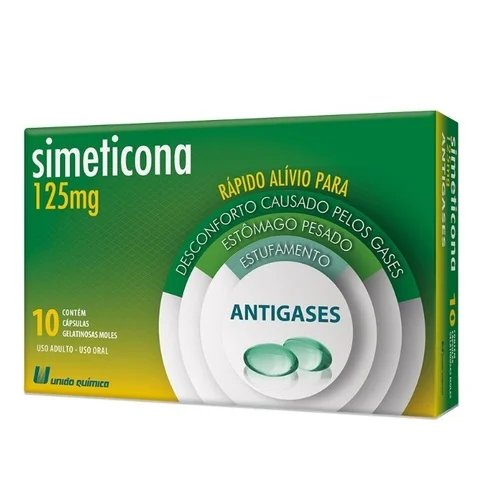 SIMETICONA 125 MG CÁPSULA MOLE