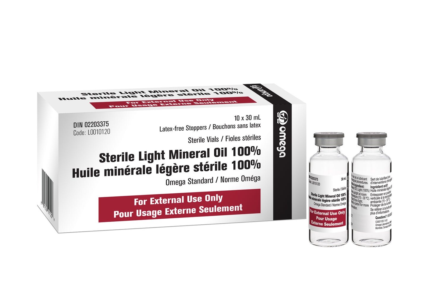 STERILE LIGHT MINERAL OIL 100%