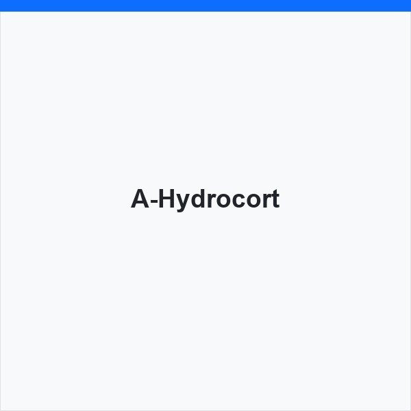 A-Hydrocort
