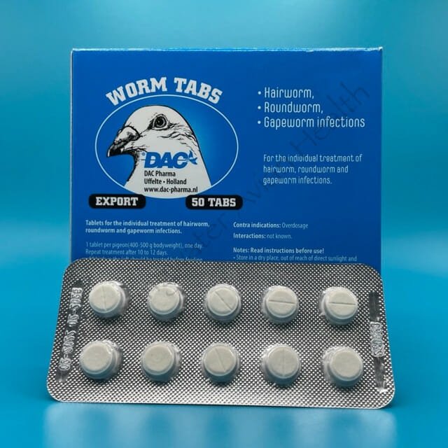WORM TABS TAB 110MG