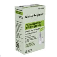 YANIMO RESPIMAT 2,5 MICROGRAMOS / 2,5 MICROGRAMOS SOLUCION PARA INHALACION